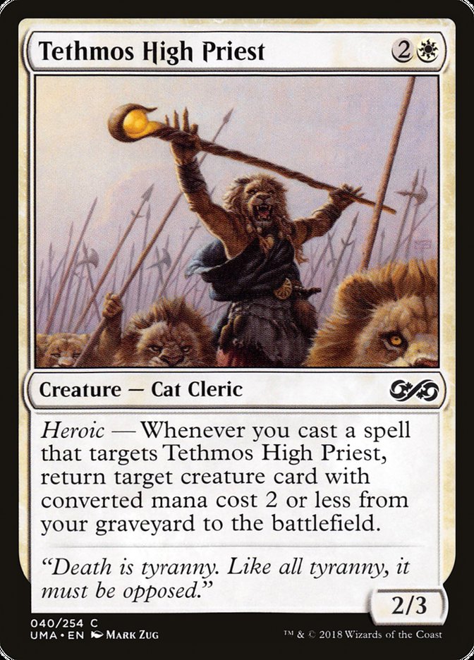Tethmos High Priest [Ultimate Masters] | Grognard Games