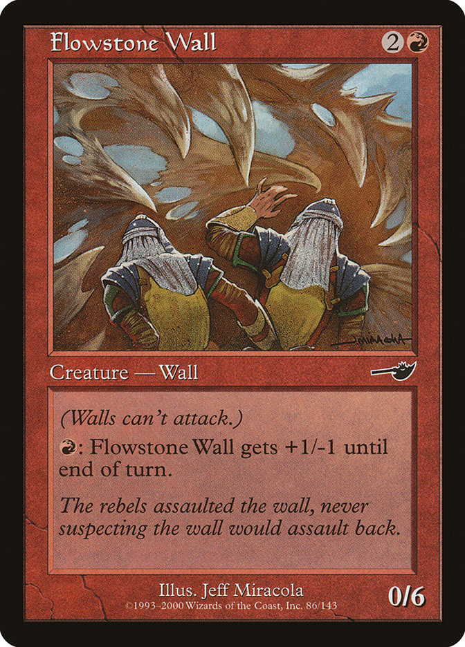 Flowstone Wall [Nemesis] | Grognard Games