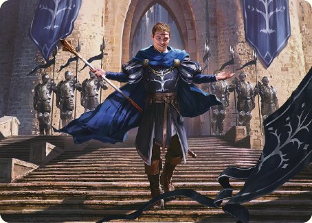 Faramir, Steward of Gondor Art Card [The Lord of the Rings: Tales of Middle-earth Art Series] | Grognard Games