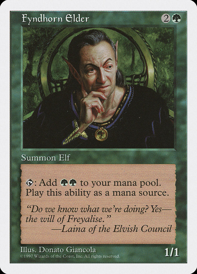 Fyndhorn Elder [Fifth Edition] | Grognard Games