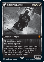 Enduring Angel // Angelic Enforcer [Innistrad: Double Feature] | Grognard Games