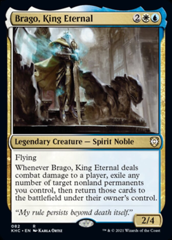 Brago, King Eternal [Kaldheim Commander] | Grognard Games