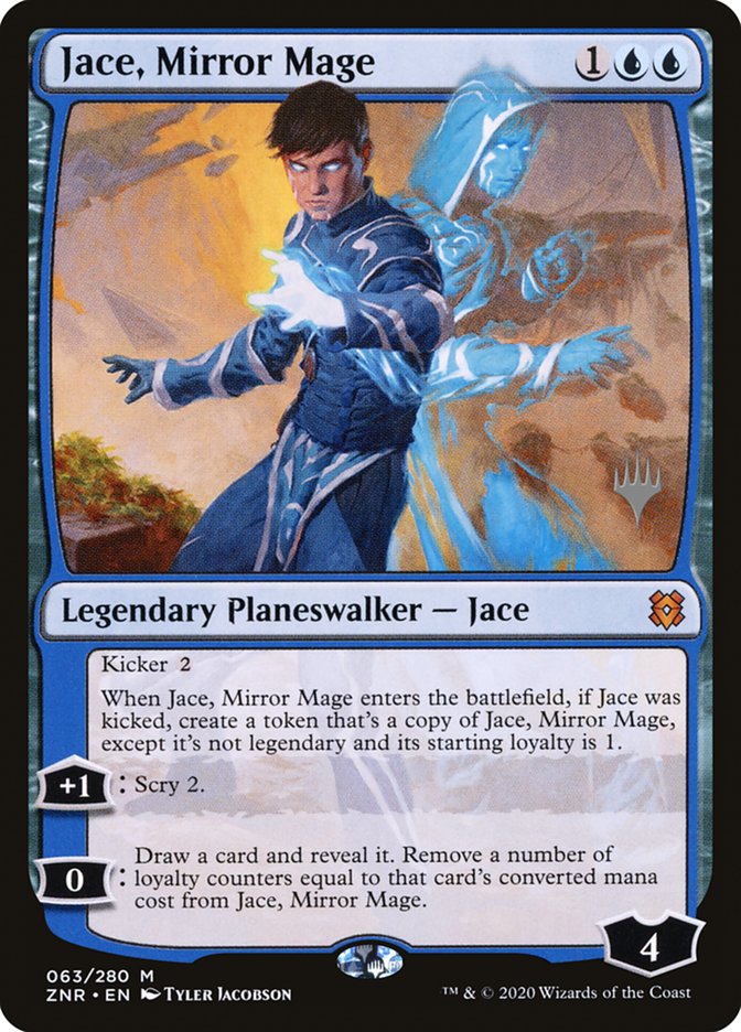 Jace, Mirror Mage (Promo Pack) [Zendikar Rising Promos] | Grognard Games