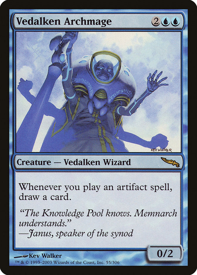 Vedalken Archmage [Mirrodin] | Grognard Games