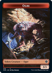 Ogre // Zombie Double-Sided Token [Starter Commander Decks] | Grognard Games