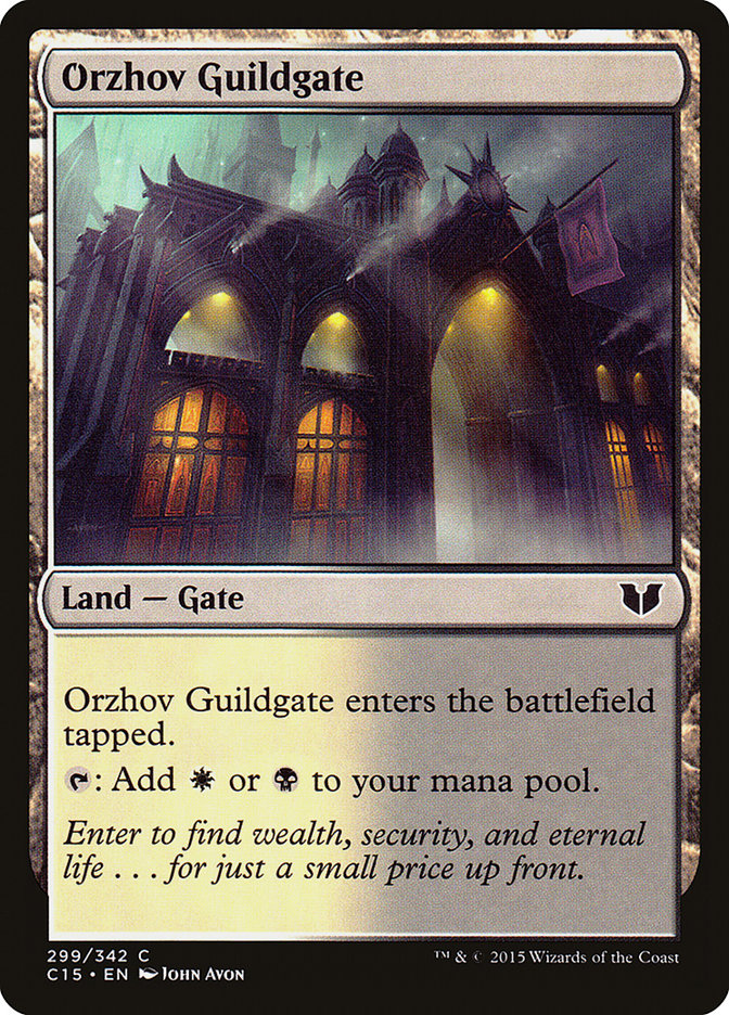 Orzhov Guildgate [Commander 2015] | Grognard Games