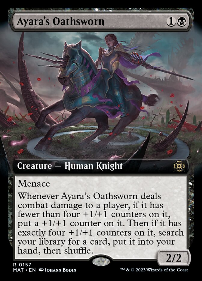 Ayara's Oathsworn (Extended Art) [March of the Machine: The Aftermath] | Grognard Games