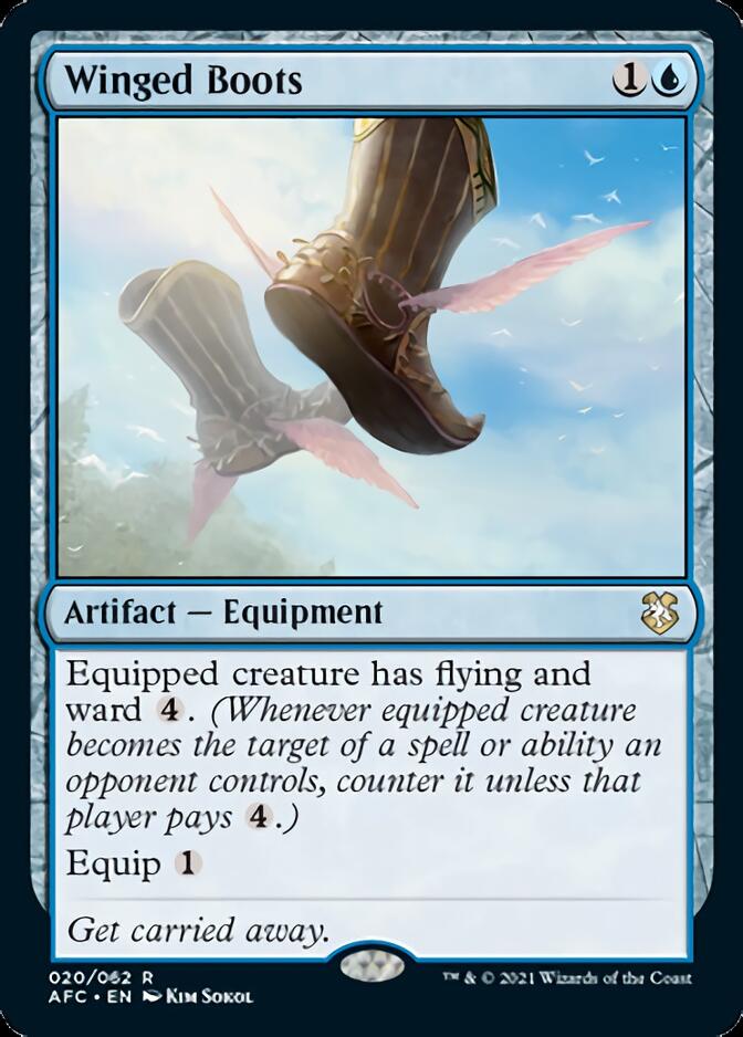 Winged Boots [Dungeons & Dragons: Adventures in the Forgotten Realms Commander] | Grognard Games