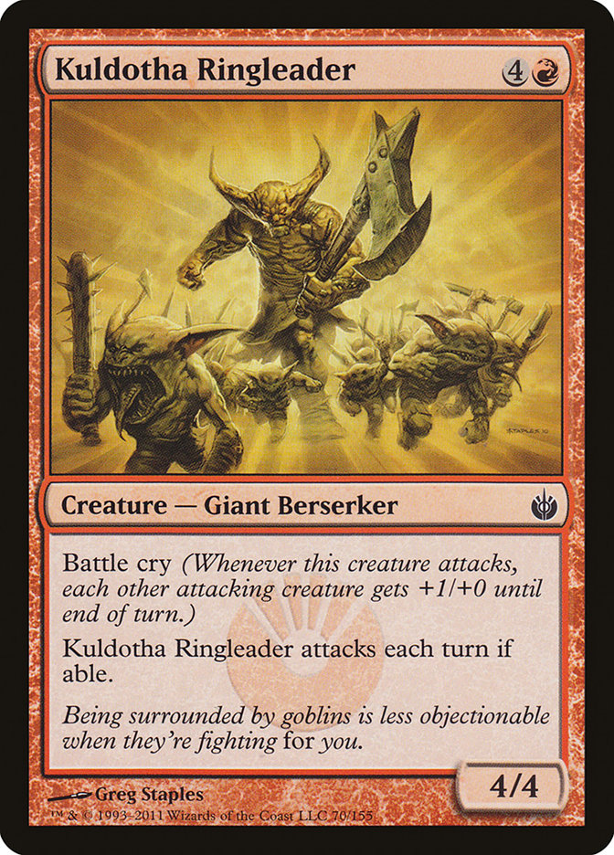 Kuldotha Ringleader [Mirrodin Besieged] | Grognard Games