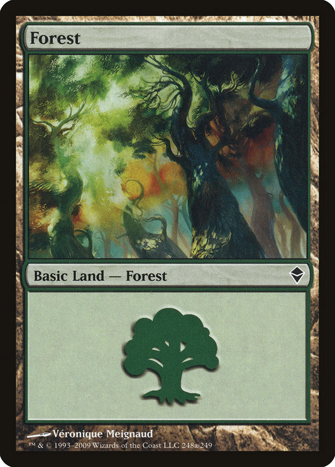 Forest (248a) [Zendikar] | Grognard Games
