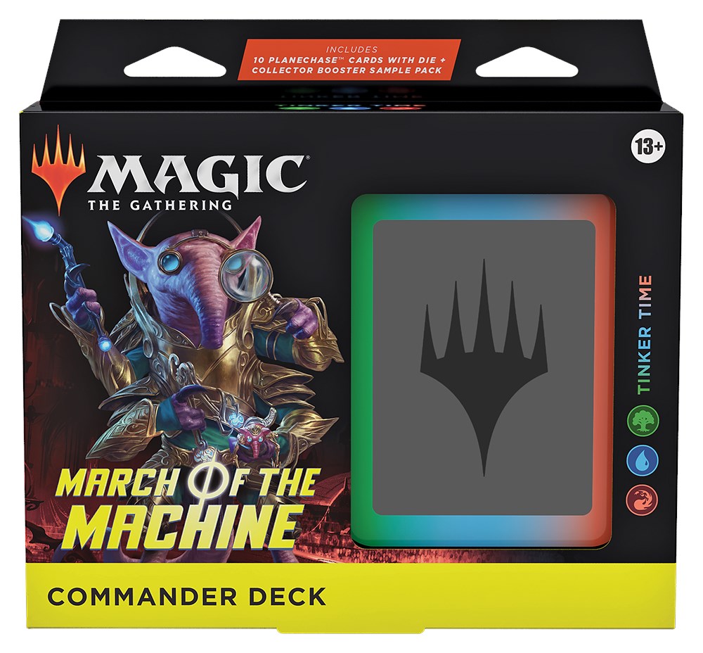 March of the Machine - Commander Deck (Tinker Time) | Grognard Games