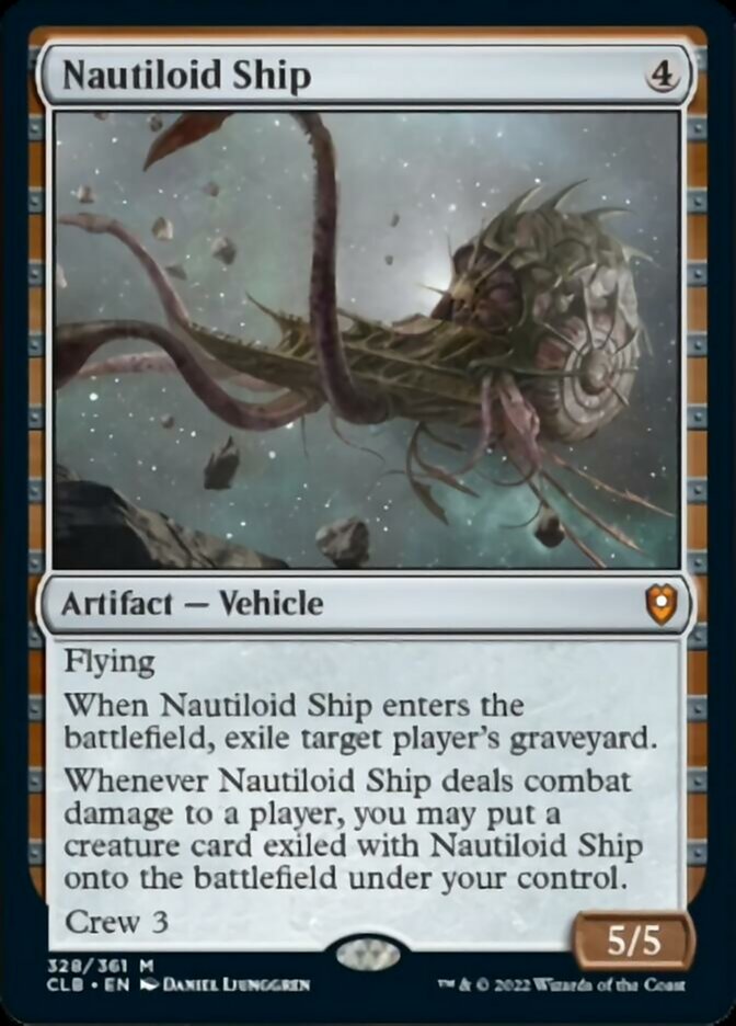 Nautiloid Ship [Commander Legends: Battle for Baldur's Gate] | Grognard Games