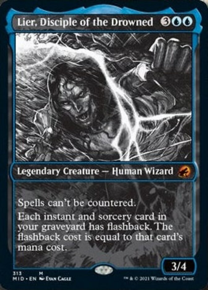 Lier, Disciple of the Drowned (Showcase Eternal Night) [Innistrad: Midnight Hunt] | Grognard Games