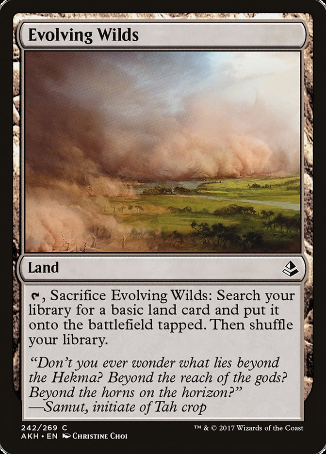 Evolving Wilds [Amonkhet] | Grognard Games