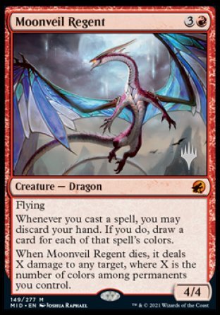 Moonveil Regent (Promo Pack) [Innistrad: Midnight Hunt Promos] | Grognard Games