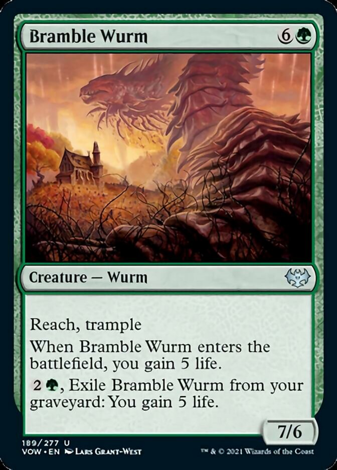 Bramble Wurm [Innistrad: Crimson Vow] | Grognard Games