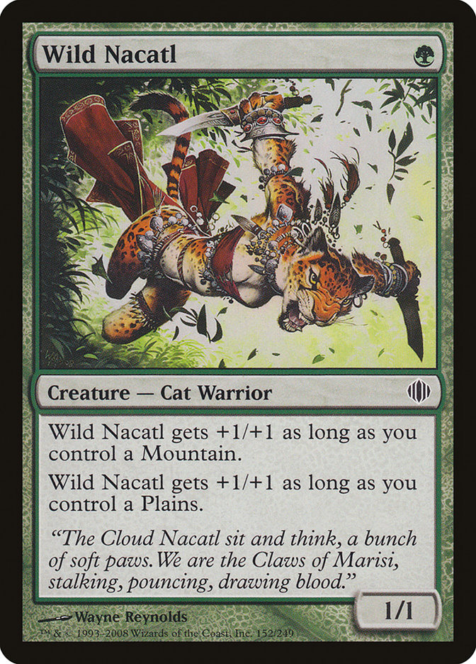 Wild Nacatl [Shards of Alara] | Grognard Games