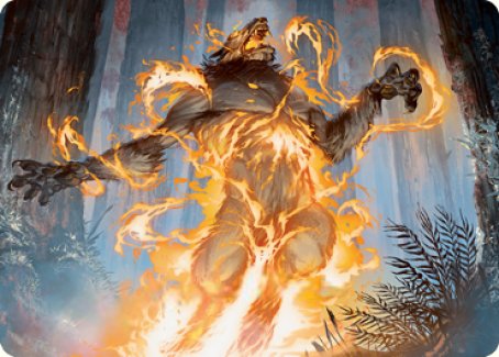 Burn the Accursed Art Card [Innistrad: Midnight Hunt Art Series] | Grognard Games