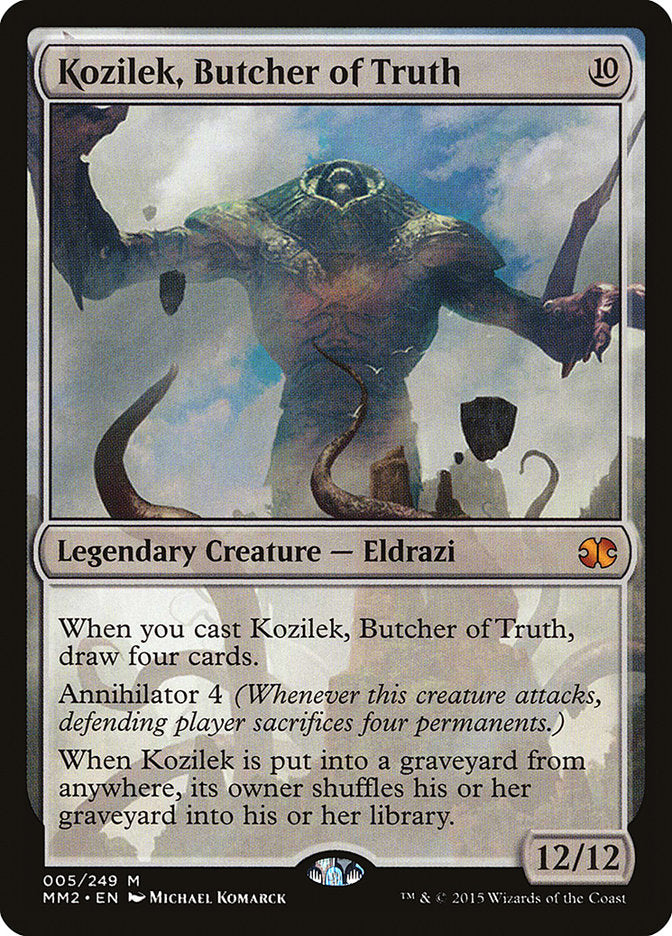 Kozilek, Butcher of Truth [Modern Masters 2015] | Grognard Games