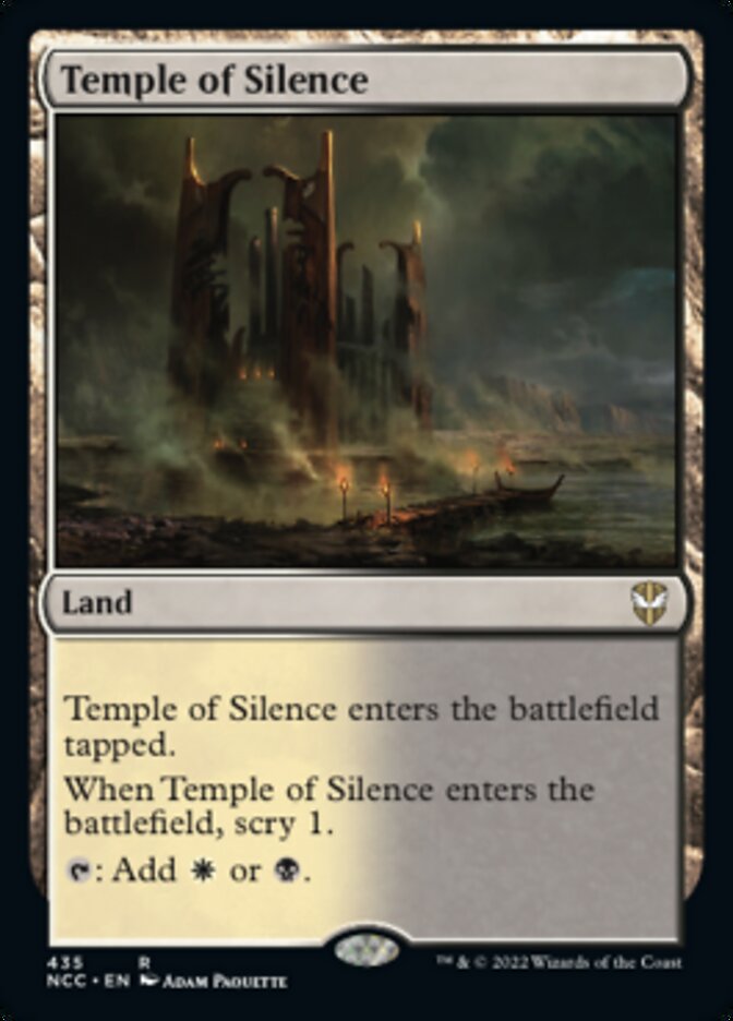 Temple of Silence [Streets of New Capenna Commander] | Grognard Games