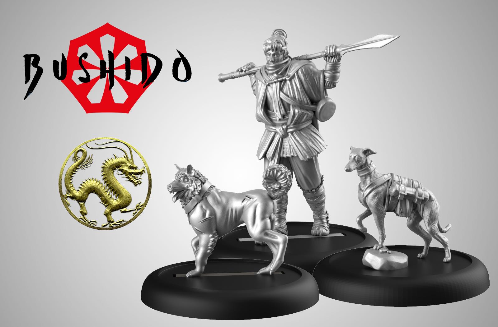 Bushido: Edogawa & Trained Dogs | Grognard Games