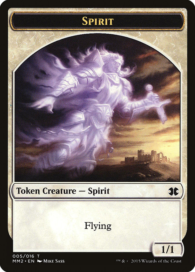 Spirit [Modern Masters 2015 Tokens] | Grognard Games