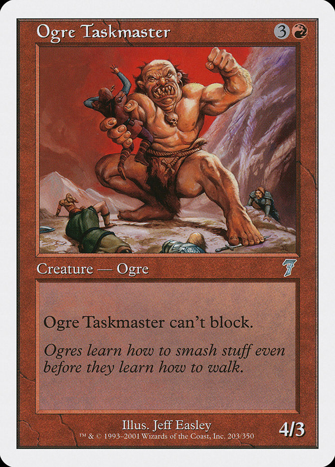 Ogre Taskmaster [Seventh Edition] | Grognard Games
