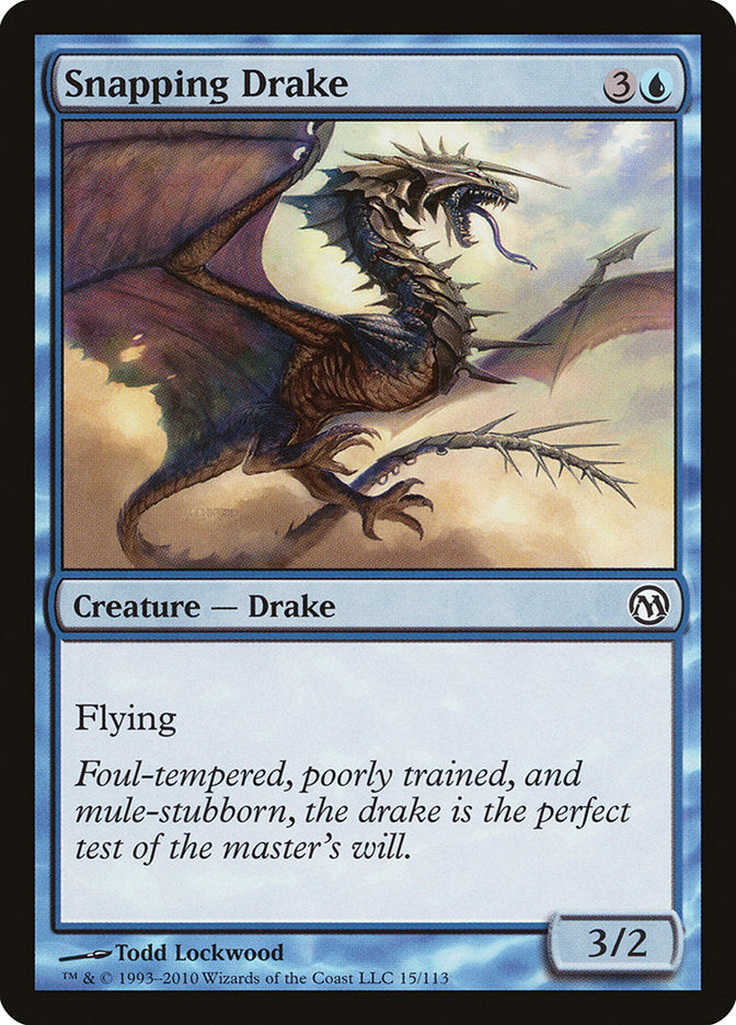 Snapping Drake [Duels of the Planeswalkers] | Grognard Games