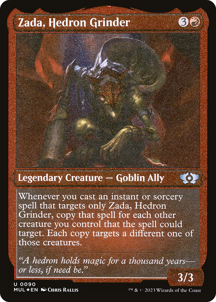 Zada, Hedron Grinder (Foil Etched) [Multiverse Legends] | Grognard Games