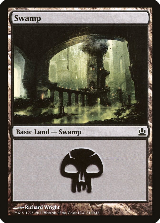 Swamp (310) [Commander 2011] | Grognard Games