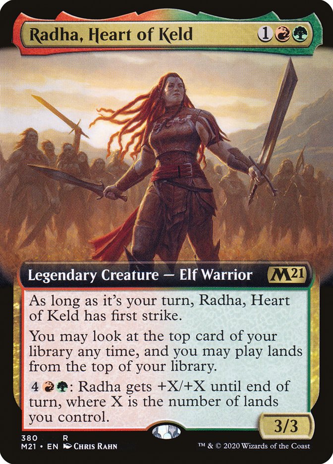 Radha, Heart of Keld (Extended) [Core Set 2021] | Grognard Games