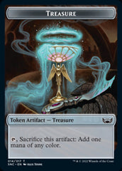 Treasure (014) // Spirit Double-sided Token [Streets of New Capenna Tokens] | Grognard Games