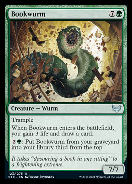 Bookwurm [Strixhaven: School of Mages] | Grognard Games