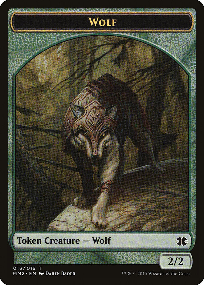 Wolf [Modern Masters 2015 Tokens] | Grognard Games