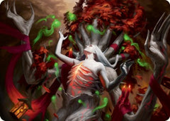 Dryad's Revival Art Card [Innistrad: Midnight Hunt Art Series] | Grognard Games