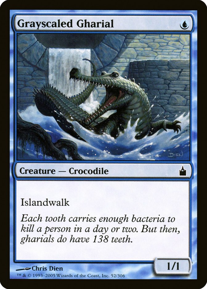 Grayscaled Gharial [Ravnica: City of Guilds] | Grognard Games