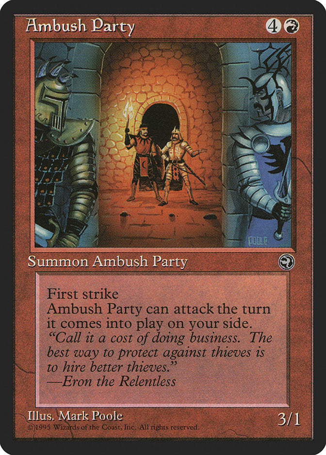 Ambush Party (Eron Flavor Text) [Homelands] | Grognard Games
