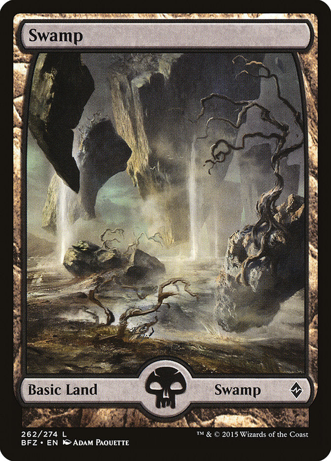 Swamp (262) [Battle for Zendikar] | Grognard Games
