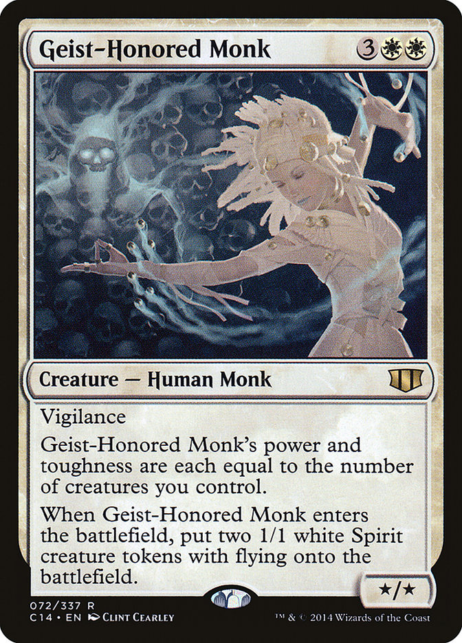 Geist-Honored Monk [Commander 2014] | Grognard Games