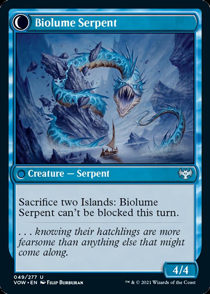 Biolume Egg // Biolume Serpent [Innistrad: Crimson Vow] | Grognard Games