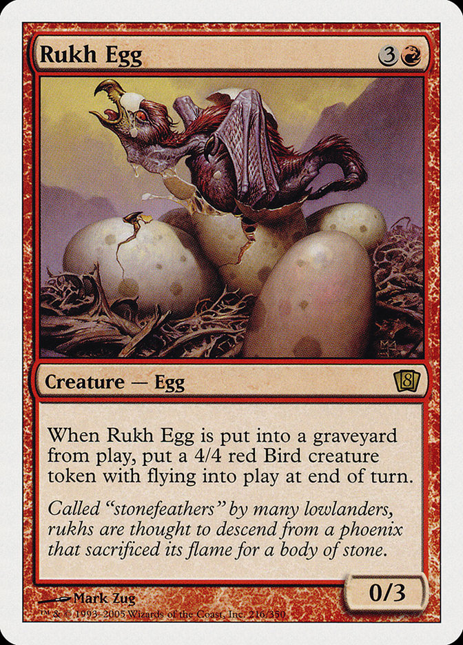 Rukh Egg [Eighth Edition] | Grognard Games