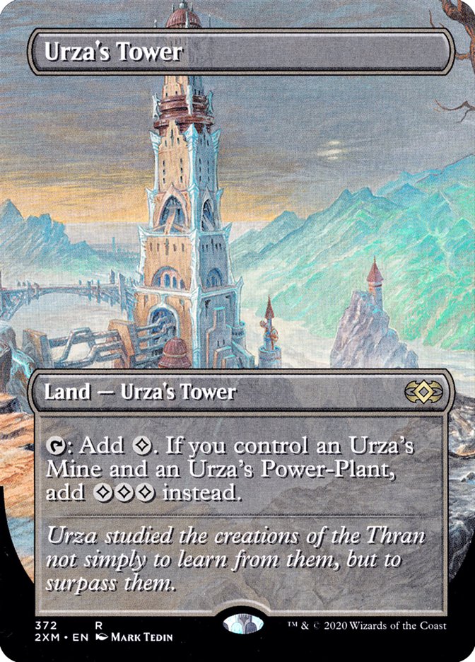 Urza's Tower (Toppers) [Double Masters Extended Art] | Grognard Games