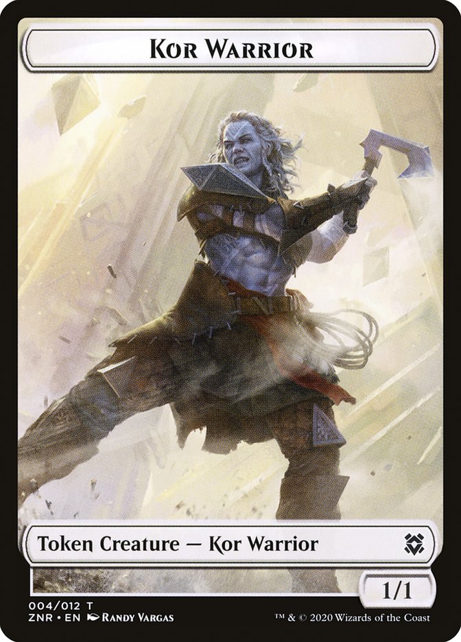 Kor Warrior [Zendikar Rising Tokens] | Grognard Games