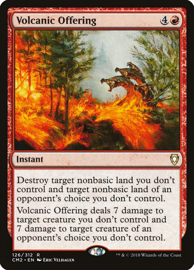 Volcanic Offering [Commander Anthology Volume II] | Grognard Games