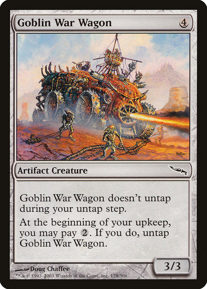 Goblin War Wagon [Mirrodin] | Grognard Games