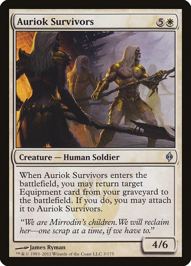 Auriok Survivors [New Phyrexia] | Grognard Games