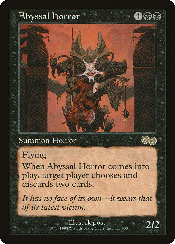 Abyssal Horror [Urza's Saga] | Grognard Games