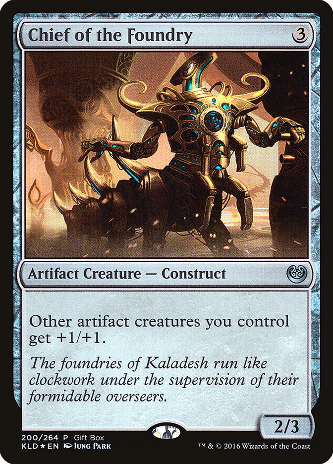 Chief of the Foundry (Gift Pack) [Kaladesh Promos] | Grognard Games