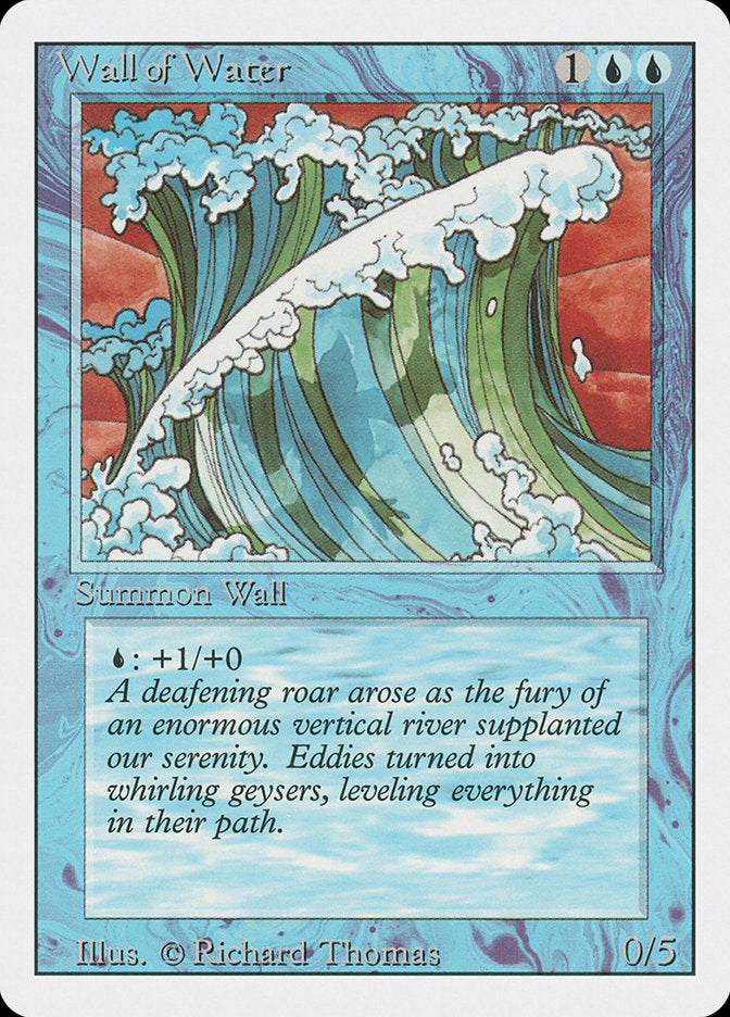 Wall of Water [Revised Edition] | Grognard Games