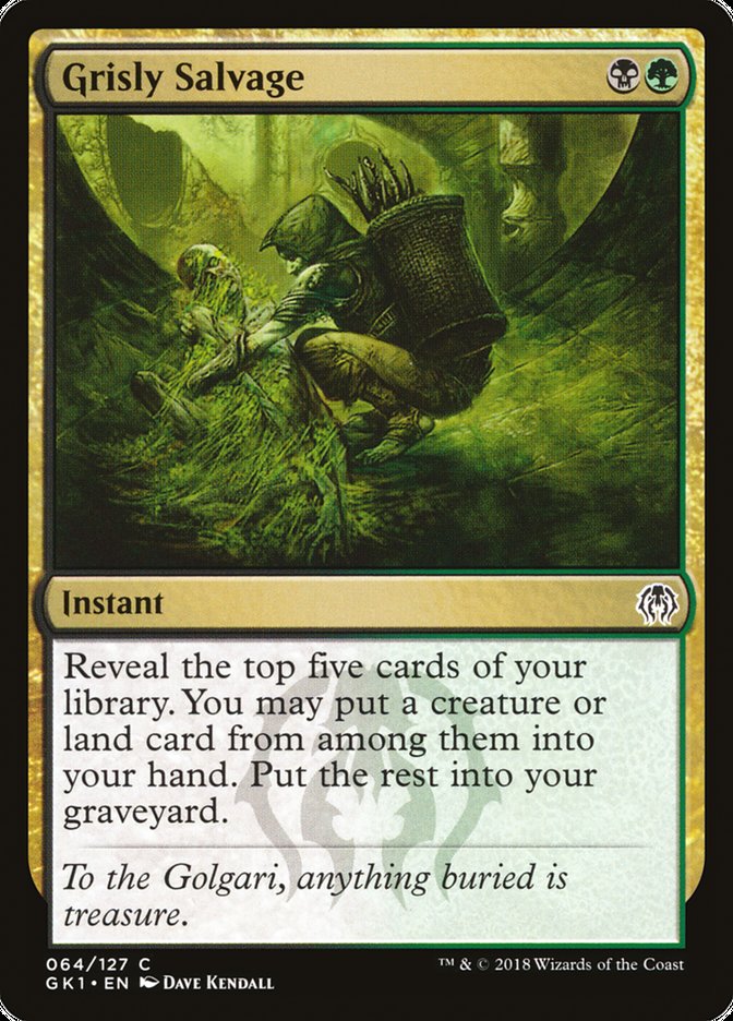 Grisly Salvage [Guilds of Ravnica Guild Kit] | Grognard Games